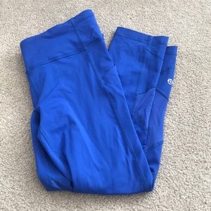 Lululemon speed up crop leggings size 6